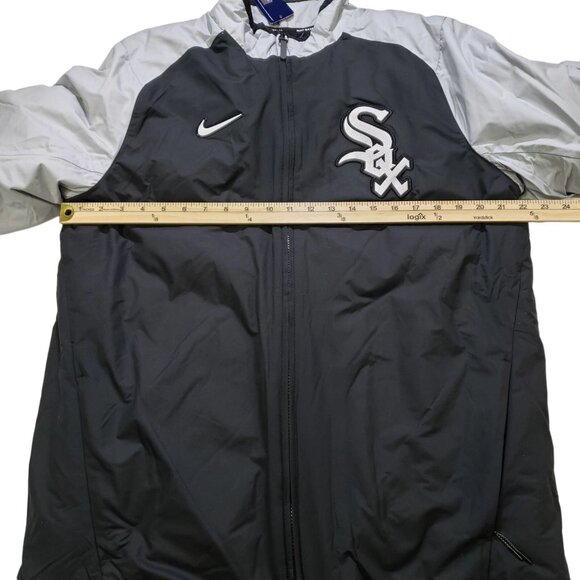 Nike Dugout (MLB Chicago White Sox) Men's Full-Zip Jacket NKAU191NRX-N1A Size M - Picture 13 of 16